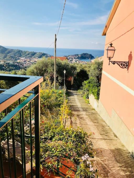 031 - Casa Armonia Vista Mare Sestri Levante, Pace Natura San Bernardo  Kültér fotó