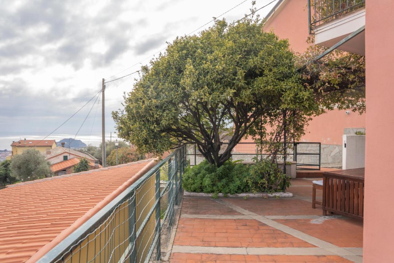 031 - Casa Armonia Vista Mare Sestri Levante, Pace Natura San Bernardo  Kültér fotó